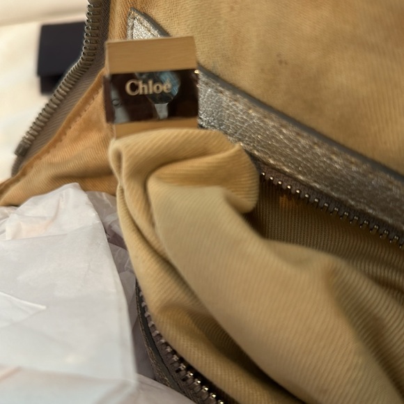 Chloe vintage silver quilted purse - Picture 5 of 7